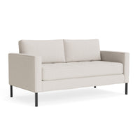 Paramount 66" Sofa in Vos Bone - Angle 3