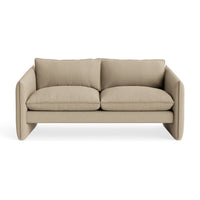 Softmore 74" Sofa in Kelso Camel - Angle 1
