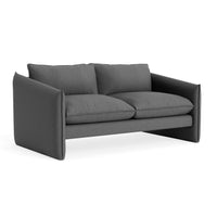 Softmore 74" Sofa in Gabro Grey - Angle 2