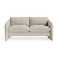 Softmore 74" Sofa in Sanford Linen - Angle 1