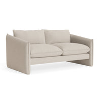 Softmore 74" Sofa in Sanford Linen - Angle 2