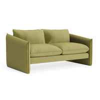 Softmore 74" Sofa in Loden Velvet - Angle 2