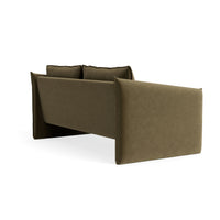 Softmore 74" Sofa in Moss Velvet - Angle 4