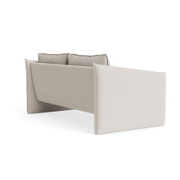 Softmore 74" Sofa in Vos Bone - Angle 4