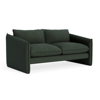Softmore 74" Sofa in Vos Evergreen - Angle 2