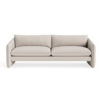 Softmore 96" Sofa in Landa Stone - Angle 1