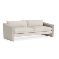 Softmore 96" Sofa in Landa Stone - Angle 2