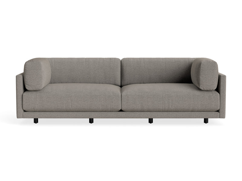 Sunday 102" Sofa in Sanford Black - Angle 1
