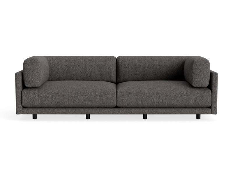 Sunday 102" Sofa in Kelso Charcoal - Angle 1