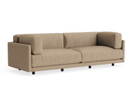 Sunday 102" Sofa in Otter Velvet - Angle 6
