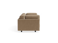 Sunday 102" Sofa in Otter Velvet - Angle 7