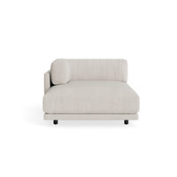 Sunday Chaise in Sylvan Bone - Angle 1