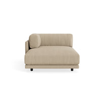 Sunday Chaise in Kelso Camel - Angle 1