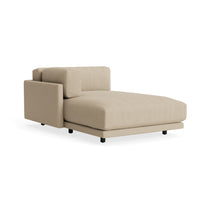 Sunday Chaise in Kelso Camel - Angle 2