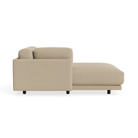Sunday Chaise in Kelso Camel - Angle 3