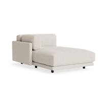 Sunday Chaise in Vos Bone - Angle 2