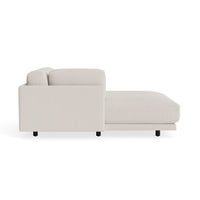 Sunday Chaise in Vos Bone - Angle 3