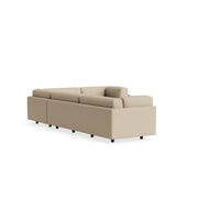 Sunday L Sectional Sofa in Kelso Camel - Angle 6