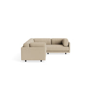 Sunday L Sectional Sofa in Kelso Camel - Angle 5