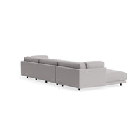 Sunday Sofa with Chaise in Agnew Grey - Angle 8