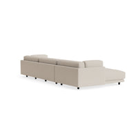 Sunday Sofa with Chaise in Sanford Linen - Angle 8