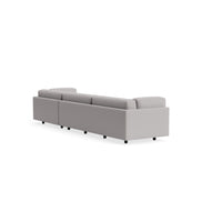 Sunday Sofa with Chaise in Agnew Grey - Angle 8