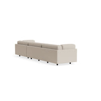 Sunday Sofa with Chaise in Sanford Linen - Angle 8
