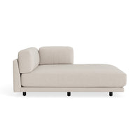 Sunday Chaise in Landa Stone - Angle 3