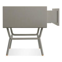 Dang 1 Drawer Nightstand in Risk-Averse Grey - Angle 7