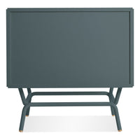 Dang 2 Drawer Nightstand in Marine Blue - Angle 8