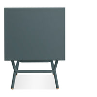 Dang 2 Drawer Nightstand in Marine Blue - Angle 5