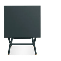 Dang 2 Drawer Nightstand in Navy Green - Angle 5