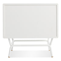 Dang 2 Drawer Nightstand in White - Angle 8