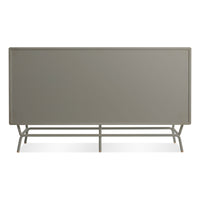 Dang 6 Drawer Dresser in Risk-Averse Grey - Angle 8