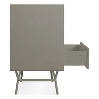 Dang 6 Drawer Dresser in Risk-Averse Grey - Angle 6