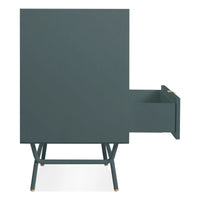 Dang 6 Drawer Dresser in Marine Blue - Angle 6