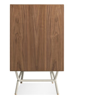 Dang 6 Drawer Dresser in Walnut / Putty Grey - Angle 5