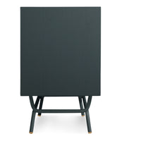 Dang 1 Door / 3 Drawer Console in Navy Green - Angle 8