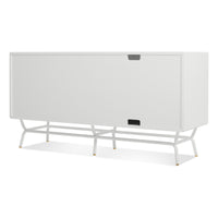 Dang 1 Door / 3 Drawer Console in White - Angle 10
