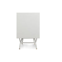 Dang 1 Door / 3 Drawer Console in White - Angle 8