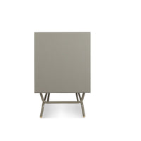 Dang 2 Door / 2 Drawer Console in Risk-Averse Grey - Angle 8