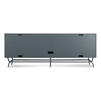 Dang 2 Door / 2 Drawer Console in Marine Blue - Angle 11
