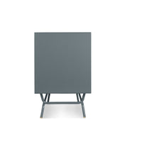 Dang 2 Door / 2 Drawer Console in Marine Blue - Angle 8