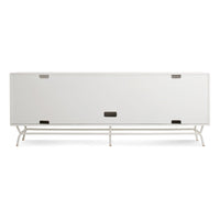 Dang 2 Door / 2 Drawer Console in White - Angle 11