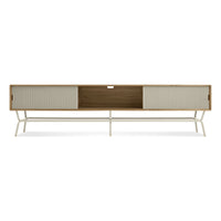 Dang Long and Low in Walnut / Putty Grey - Angle 1