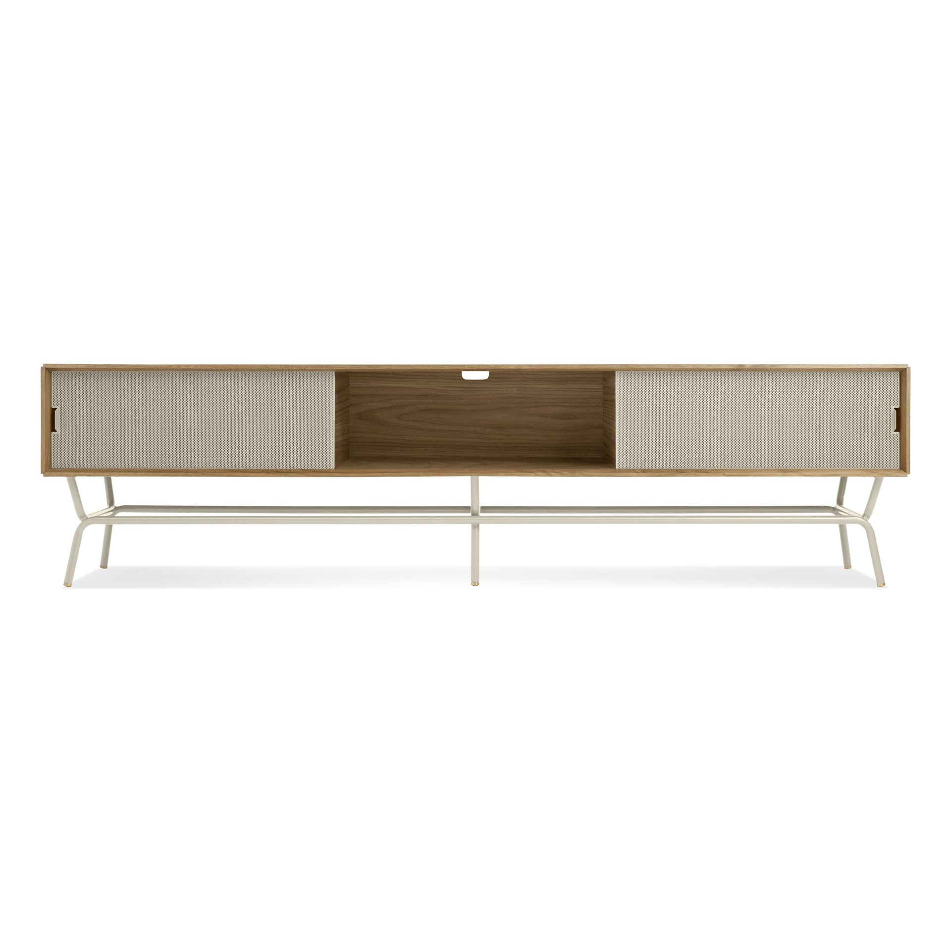 Dang Long and Low in Walnut / Putty Grey