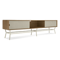 Dang Long and Low in Walnut / Putty Grey - Angle 3