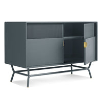 Dang Media Stand in Marine Blue - Angle 5