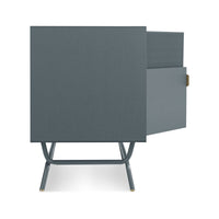 Dang Media Stand in Marine Blue - Angle 8