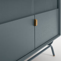 Dang Media Stand in Marine Blue - Angle 11